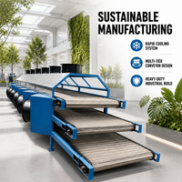 Machine de refroidissement automatique de feuilles de caoutchouc par lots, directement de l'usine Jinfan, 22 kW, garantie 5 ans, capacité de traitement du caoutchouc 6000 kg