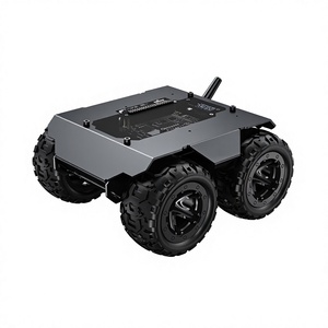 WAVE ROVER, Placa de Desarrollo de Vehículo Metálico con Tracción en las Cuatro Ruedas, Módulo ESP32, Interfaz USB, Compatible con Raspberry Pi, Robot Expandible - Product Image 1