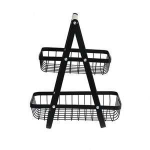 Hot Sale 3-Layer Household Kitchen Metal <b>Storage</b> <b>Rack</b> Empty <b>Vegetables</b> and Fruits <b>Rack</b> - Product Image 3