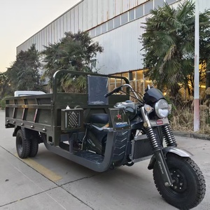 Tricycle à essence robuste, antidérapant, confortable, polyvalent pour le transport quotidien <span class=keywords><strong>de</strong></span> marchandises - Product Image 6