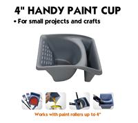 ROLLINGDOG-Plateau de peinture de qualité supérieure pour la maison, nouveau PP, 1 litre, capacité de 4 pouces, seau de peinture pratique, 20009