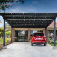 Prezzo all'ingrosso Tettoia solare fotovoltaica impermeabile fai-da-te in acciaio al carbonio per parcheggi e strutture di parcheggio