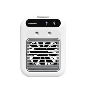 0728 Ventilador Enfriador de Aire Ultrasilencioso de 2 Niveles con Boquilla de Pulverización Intercambiable, Nebulizador, Ecológico y Portátil - Product Image 2