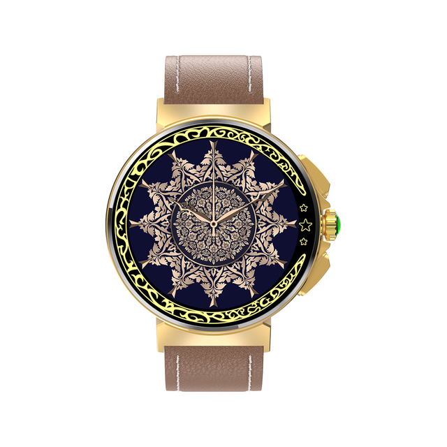 Worldwide Lord Prayer Time Compass Alarm Azan Watch Round Outdoor Muslim Prayer Islamic Smart Watch