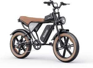 Stealth Bomber Electric City Road Bike 48V Batería de litio 36 millas por hora Aleación de aluminio Anillo cortador de una sola capa Sucio - Product Image 4