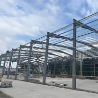 Conception de bâtiments d'élevage avicole en structure acier économique, nouvelle construction de poulaillers en acier