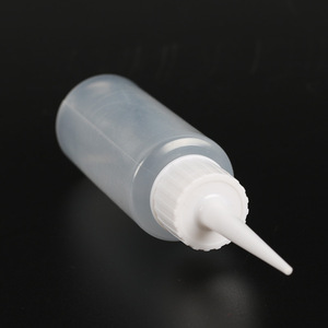 50Ml Plastic Squeezable Bottle With Nozzle For Grout Glue Sand Painting General Packaging Cylinder Shape Screw Cap - Product Image 3
