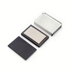 Factory Wholesale Components Magnet/Tin/Mylar 80*53Mm Rectangular Button <b>Fridge</b> Magnet Making Materials - Product Image 3