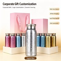 Nouvelle tasse thermos en titane pur, mini tasse de poche mignonne, tasse cadeau haut de gamme, tasse souvenir en titane, bouteille d'eau élégante