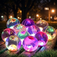 Ballons rebondissants lumineux LED pour enfants, nouveauté, best-sellers en gros, jouet lumineux pour enfants, cadeau pour enfants