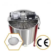 Neuer ZHILI BEE 8-Rahmen Automatischer Elektrischer Horizontaler Honigschleuder aus Edelstahl mit Motor, Zentrifuge und Separator