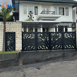 <span class=keywords><strong>Portail</strong></span> <span class=keywords><strong>de</strong></span> <span class=keywords><strong>garage</strong></span> bi-pliant en aluminium, commande à distance automatique, panneau décoratif moderne, <span class=keywords><strong>portail</strong></span> <span class=keywords><strong>de</strong></span> sécurité pour entrée <span class=keywords><strong>de</strong></span> villa en alliage d'aluminium - Product Image 5