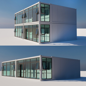 Maison conteneur de luxe moderne de 40 pieds, préfabriquée et modulaire, villa mobile standard aux normes de la Floride, États-Unis, à vendre - Product Image 3