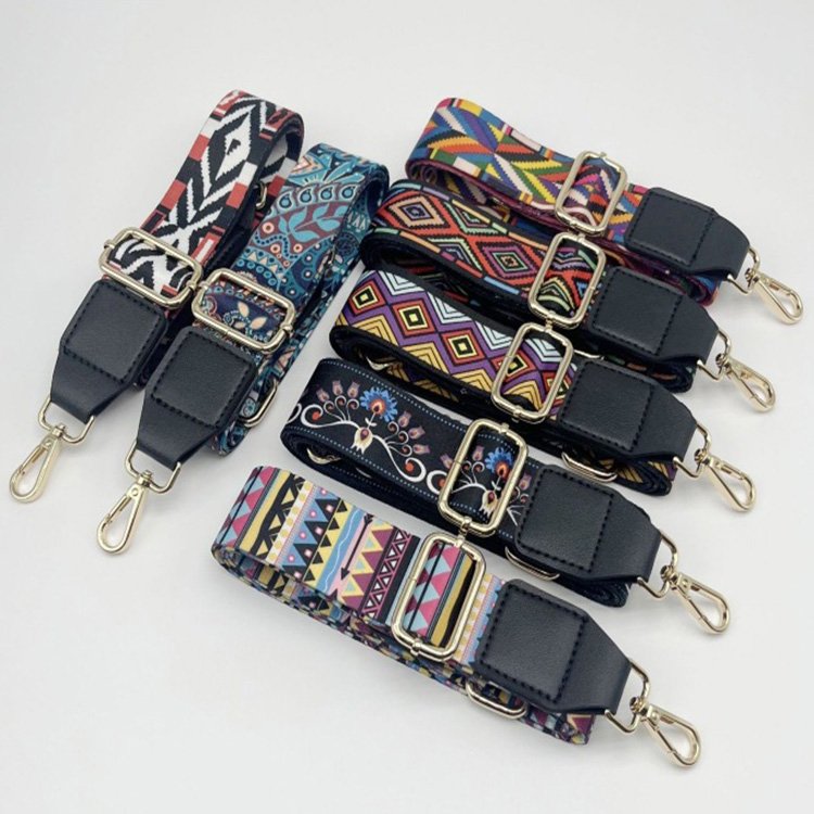 Small MOQ Stock 3.8 CM Width Adjustable Detachable Bag Shoulder Belt Strap