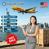 Transitaire aérien et express économique Chine mondial Agent FBA LEAD SUPPLY Expédition DDU/DDP Entreposage Assurance Marchandises dangereuses