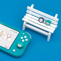 Sarung Silikon Lunak Lucu Desain Stik Jempol Stik Analog Tutup Joystick untuk Pengontrol Nintendo SwitchJoy-Con