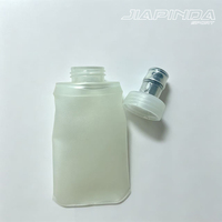 Bouteille d'eau souple pliable en TPU sans BPA, anti-fuite, personnalisable, pour le sport, 150 ml, 200 ml, 250 ml, 500 ml, vente en gros