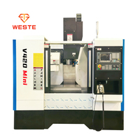 Mesin Perkakas CNC Vertikal Tiga-Axis VMC420 Sistem CNC GSK Spindle BT30/BT40 Mesin Penggilingan CNC Ringan