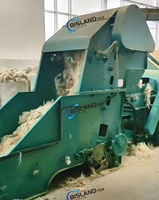 Sortie 500-900 kg/h machine de combinaison de récurage professionnelle de laine de mouton équipement de récurage de laine industrielle
