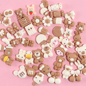 Kit de Matériaux DIY pour Décoration de Téléphone en Résine EVA, Motifs Ours et Lapin de Dessin Animé, 2023 - Product Image 4