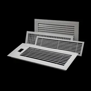 18x6 현대 AC 통풍구 커버 장식 흰색 통풍구 표준 선형 슬롯 디퓨저 천장 용 레지스터 그릴