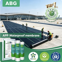Base de tapis en polyester avec membrane imperméable et revêtement anti-vieillissement pour travaux de terrasses de bâtiments industriels