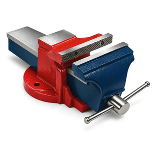HIRA 12711 Mechanic's <b>Bench</b> Vice Fixed Base Single Rib Type - Product Image 1