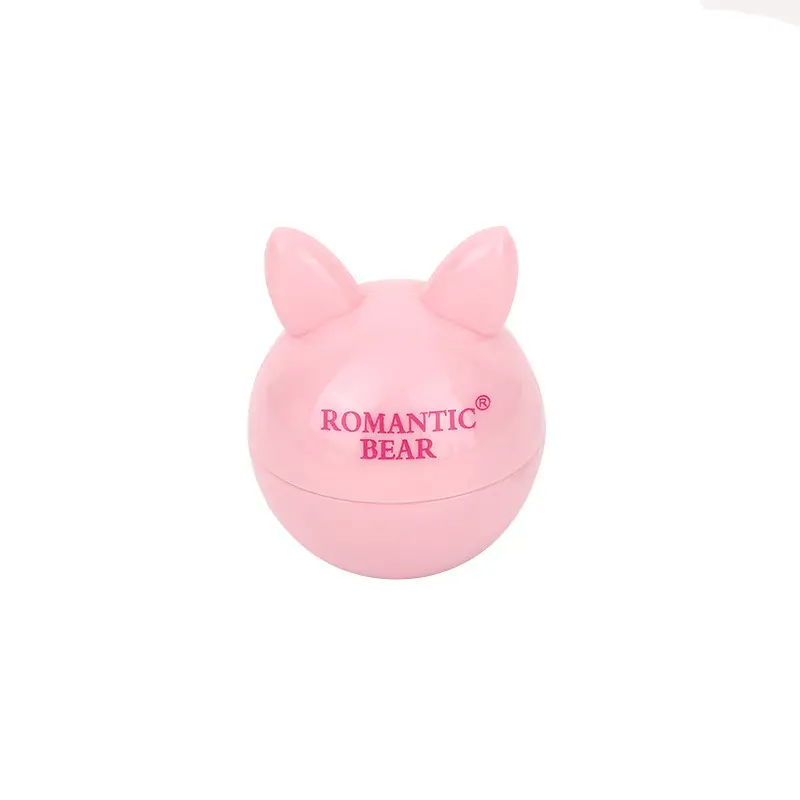 ROMANTIC BEARリップバームソース工場卸売持続保湿フルーツフレーバーパンダ口紅サポートカスタマイズ