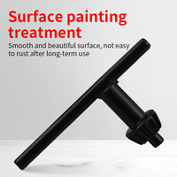 Accessoires pour outils à main multifonctionnels en acier Clé pour perceuse électrique Clé pour meuleuse de table Pièces de rechange