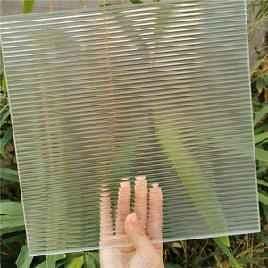 <span class=keywords><strong>Verre</strong></span> décoratif à texture cannelée pour cloison <span class=keywords><strong>de</strong></span> porte, décoration <span class=keywords><strong>de</strong></span> meubles, <span class=keywords><strong>verre</strong></span> personnalisé transparent ou coloré à <span class=keywords><strong>motif</strong></span> Moru - Product Image 5