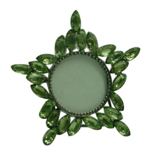 Big Size Rhinestones Beaded Metal Alloy Picture <b>Frame</b> Fashionable Trending Design New Customized Manufactrur and Exporter - Product Image 6