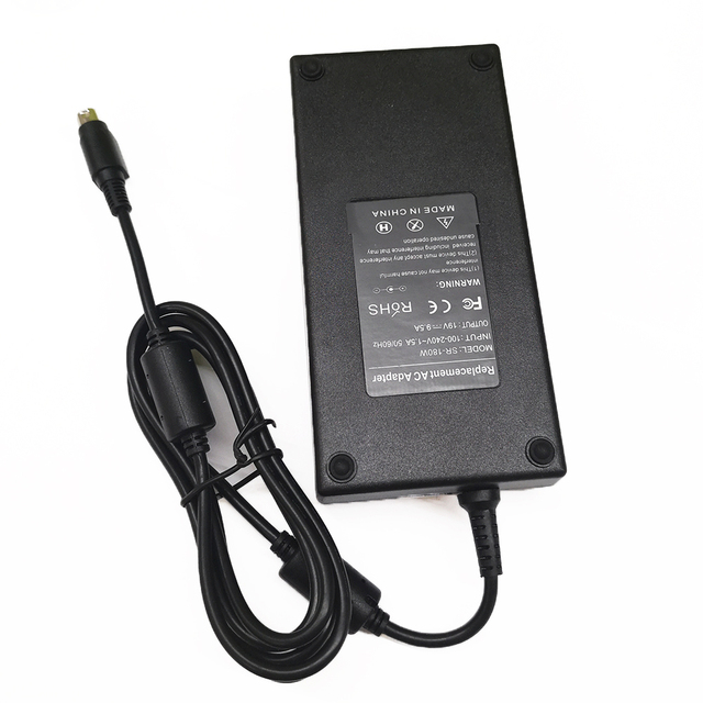 4 PIN 180W 19V 9.5A Universal Charger for Laptop