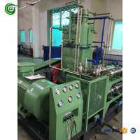 Compresor de Pistón de Silicio Tetrachloruro (SiCl4) Completamente Libre de Aceite, Bajo Costo de Mantenimiento, Entrada 15 Bar, Salida 250 Bar, Flujo 180 Nm³/h