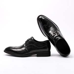 Sepatu Kulit Asli Pria 2026, Model Formal Bisnis, Kasual Mewah, Gaya Inggris, Empat Musim, Ujung Runcing - Product Image 4