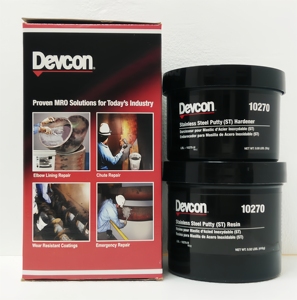 อีพ็อกซี่พัตตี้ผสมสแตนเลส <span class=keywords><strong>Devcon</strong></span> 10270 สำหรับซ่อมแซมและปรับปรุงอุปกรณ์แปรรูปอาหารสแตนเลส - Product Image 2