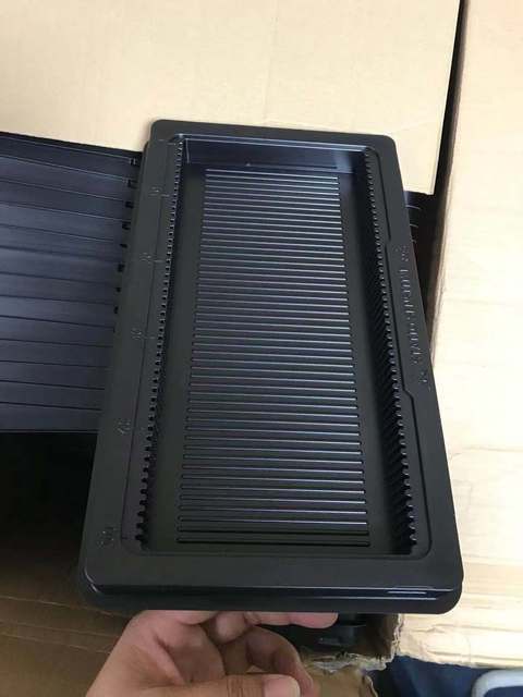 Memory Package Tray with Cover Fit 1*50PC Long DIMM (DDR4 / DDR3 / DDR2 / DDR Desktop or Server) ESD Package