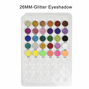 Yüksek kaliteli Pigment mat işıltılı Glitter tek göz farı Pan 26mm Vegan göz farı makyaj - Product Image 5