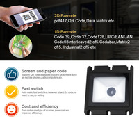 Escáner de Código de Barras de Montaje Fijo SCANSMART LV4300pro, Lector de Códigos QR 1D/2D para Validador de Autobús, Kiosco, Interfaz USB/TTL232, Sensor CMOS
