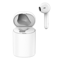 Écouteurs bluetooth v5.0 tws pour iPhone et Android, oreillettes mains libres, casque d'écoute avec étui rechargeable