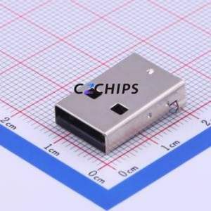 917-181A102ES60200 USB Connector SMD Connector ( Connector Type: Type-A )( Protocol Standard: USB 2.0 )( Gender: Male ) - Product Image 1