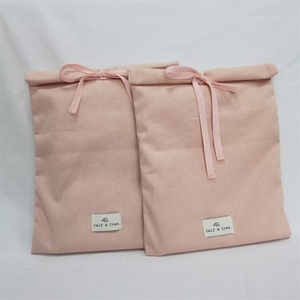 Chuanghua High Quality Canvas <b>Envelope</b> Packaging Jewelry Cosmetic Pouch High End Luxury Cotton Twill Dust <b>Gift</b> Bag - Product Image 2