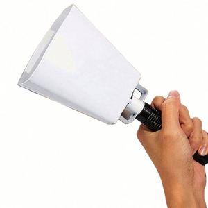 Cloche de supporter en fer de 10 pouces de haute qualité avec poignée, impression sérigraphique de logo personnalisé, pour faire du bruit - Product Image 6