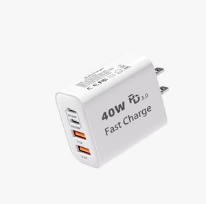 Cargador Rápido de 40W Estándar Estadounidense, Compatible con Cargador 15 y Teléfonos Samsung 2C2A, Renovación del Hogar Inteligente >> Hogar Inteligente - Product Image 3