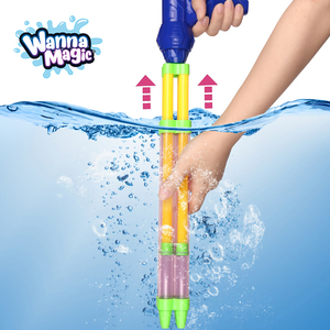 Nouveauté : Jouet de tir d'extérieur unisexe pour enfants, canon à eau en plastique de 46 cm à quatre buses, lot de 12, avec boîte de présentation - Product Image 4