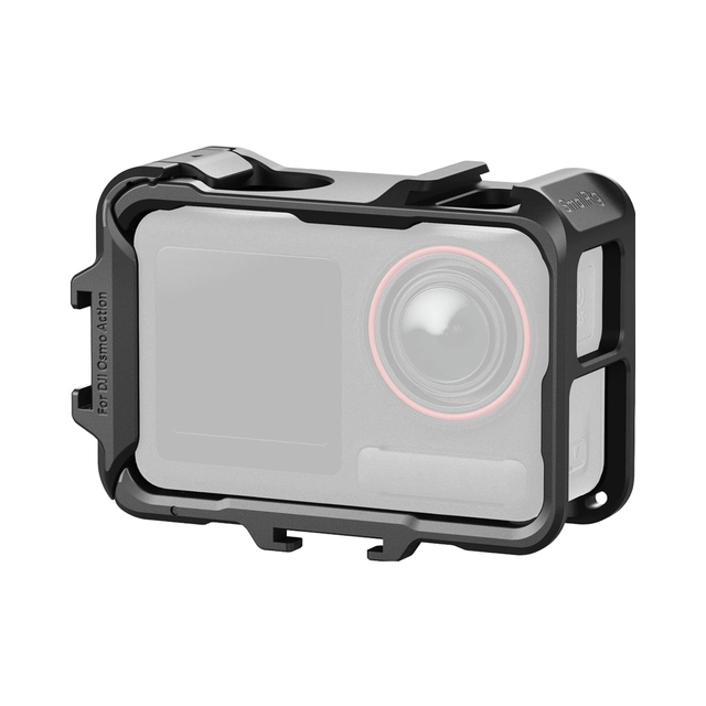 For SMALLRIG Protective Frame Multiple Expansion Interfaces for DJI Osmo Action 3/4/5 Pro Cage for Action Sports Camera