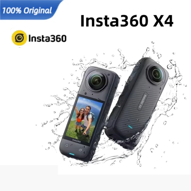 Insta360 X4 8K 72MP 360 Action Camera Waterproof Magic in Action Active HDR 2.5 TouchScreen AI Powered Insta 360 X4 Original Cam