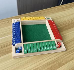 Juego <span class=keywords><strong>de</strong></span> Dados Clásico, Juego <span class=keywords><strong>de</strong></span> <span class=keywords><strong>Mesa</strong></span> <span class=keywords><strong>de</strong></span> Madera <span class=keywords><strong>de</strong></span> 4 Caras, Voltea <span class=keywords><strong>10</strong></span> Números, <span class=keywords><strong>Juegos</strong></span> <span class=keywords><strong>de</strong></span> <span class=keywords><strong>Mesa</strong></span> Clásicos - Product Image 5