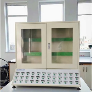 Probador de tiempo de retención de fuerza de cizalla de etiquetas 30 grupos Probador de cizalla de temperatura ambiente Máquina de prueba de adherencia de cinta adhesiva - Product Image 5