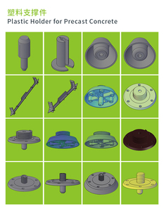 Espaciadores de silla de barras de refuerzo de plástico Espaciador de barras de refuerzo de plástico de 70mm a 170mm para cubierta de hormigón - Product Image 6