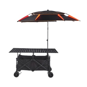 Đa Chức Năng Mang Giỏ Hàng 420L Công Suất Lớn Nhiệm Vụ Nặng Nề Gấp Giỏ Hàng Xe Đẩy Với Tán Như Của Nhà Cung Cấp Giỏ Hàng - Product Image 1